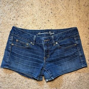 American Eagle Outfitters Women's Blue Denim Shorts